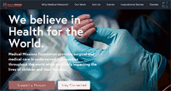 Desktop Screenshot of medicalmissionsfoundation.org